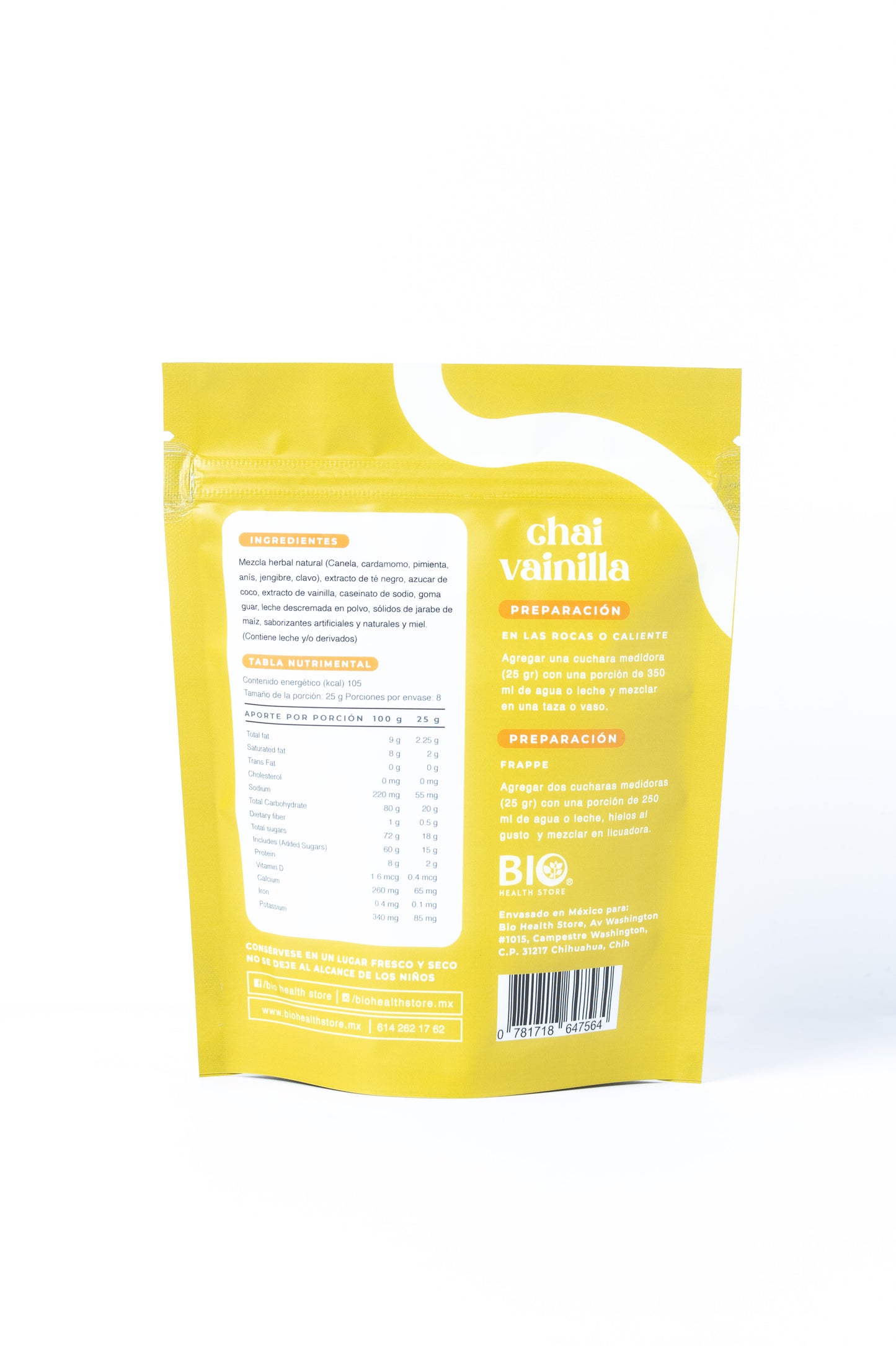 Té Chai Vainilla