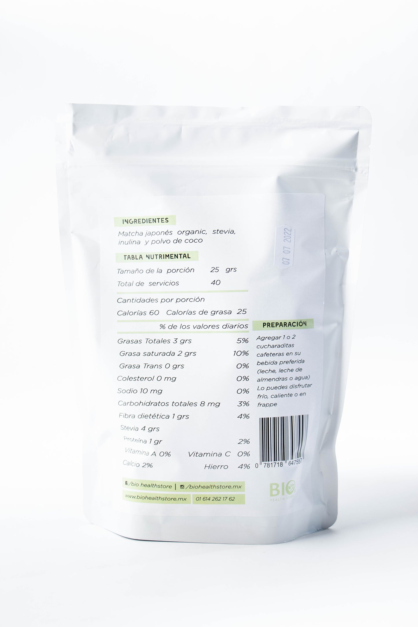 Té Matcha 1 Kg.