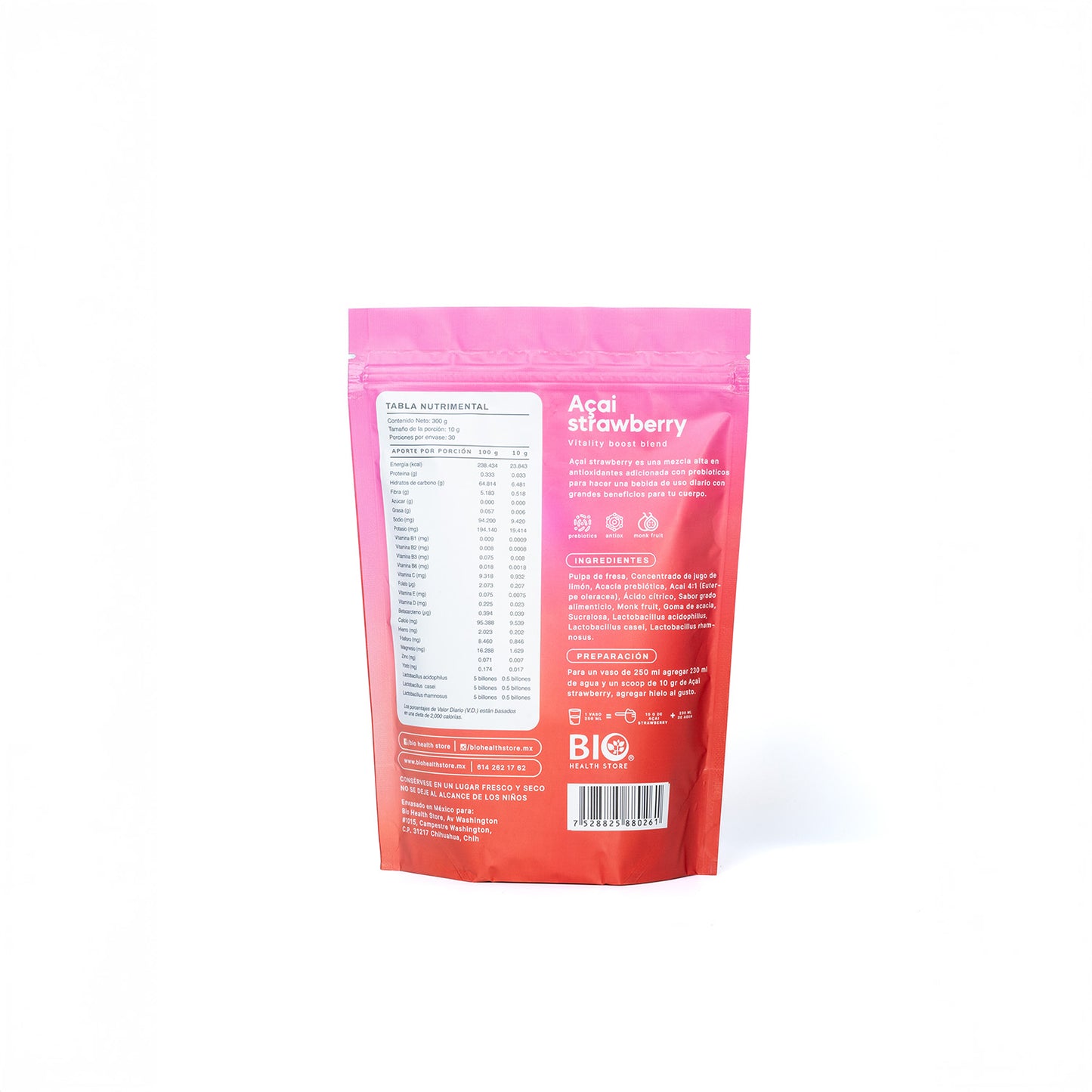 Acai Lemon Strawberry