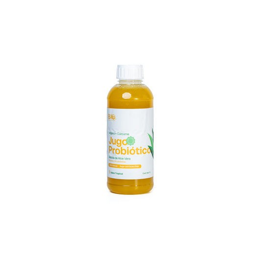 Jugo Probiotico Vegano Con Curcuma 1 Lt.