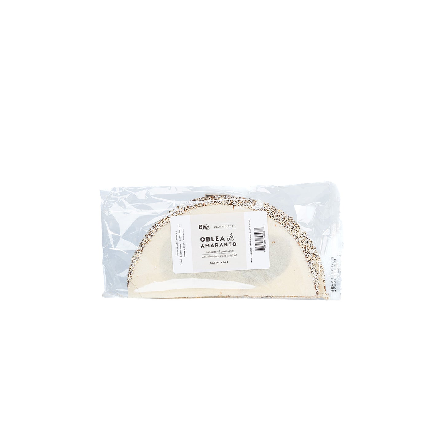 Obleas Quinoa Y Amaranto