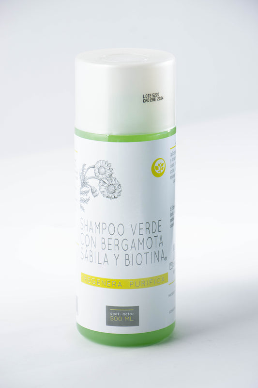 Shampoo Biotina Verde