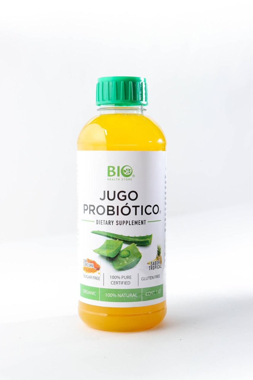 Bio Health Store Jugo Probiotico Vegano Con Curcuma 1 Lt. – Bio Health Store