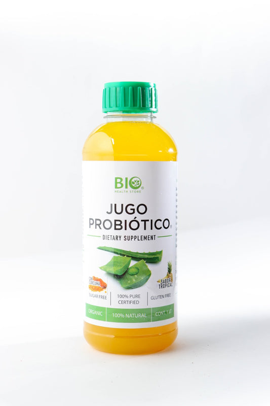 Jugo Probiotico Vegano Con Curcuma 1 Lt.
